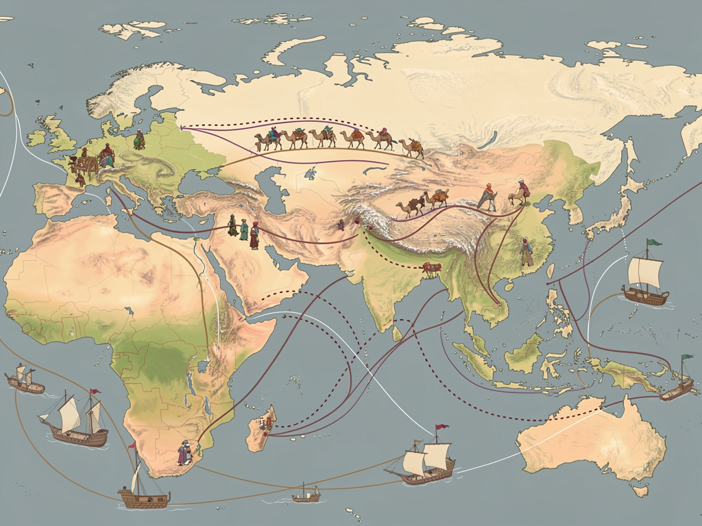 Worlds Connected by Silk