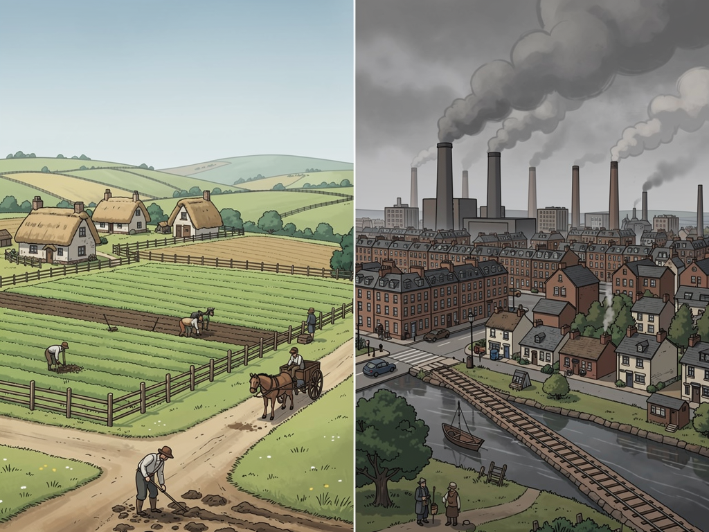 From Farms to Factories