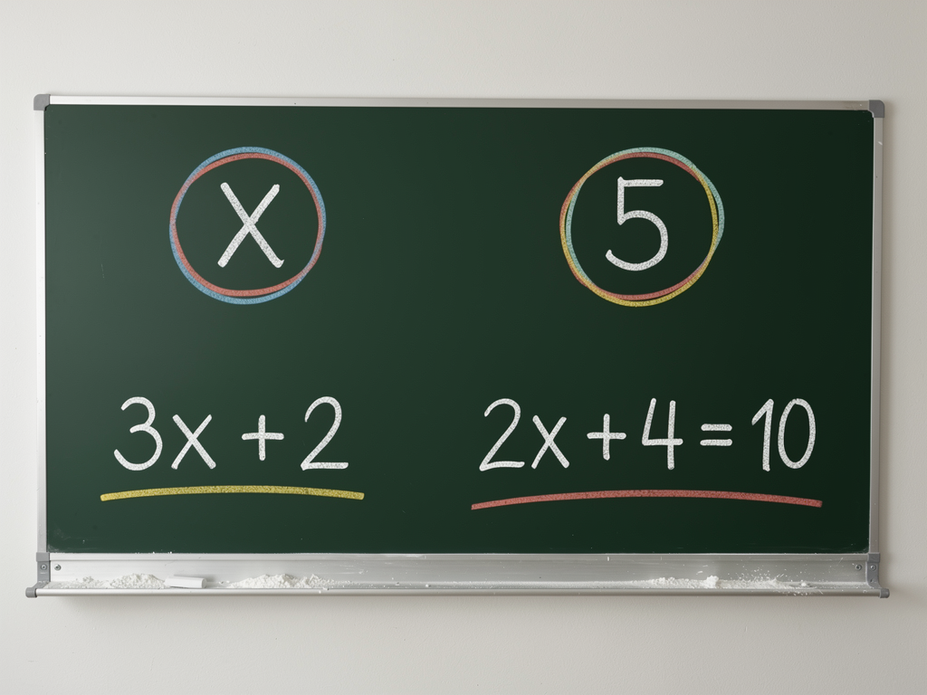 Expressions, Equations, and Like Terms