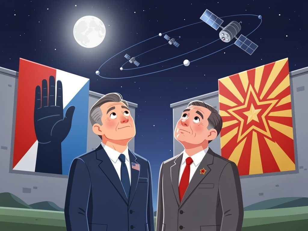 Rivals Reach for Space